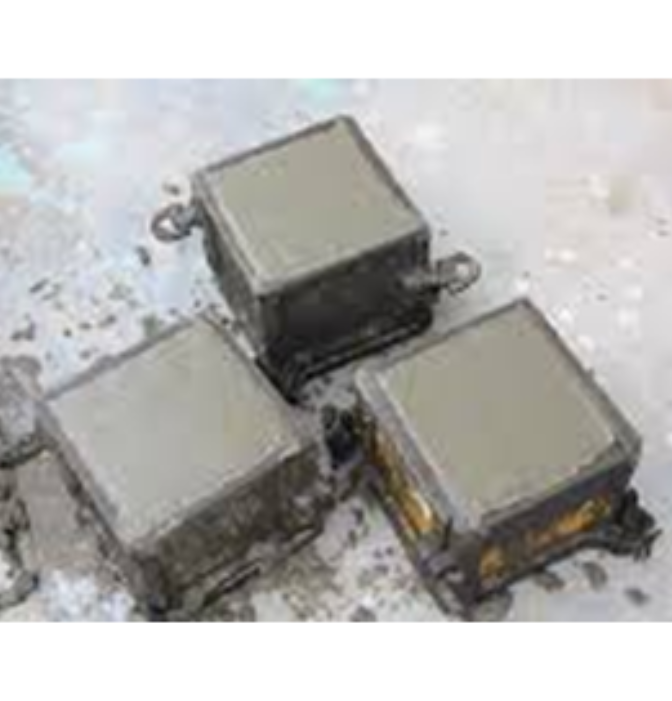 concrete cubes